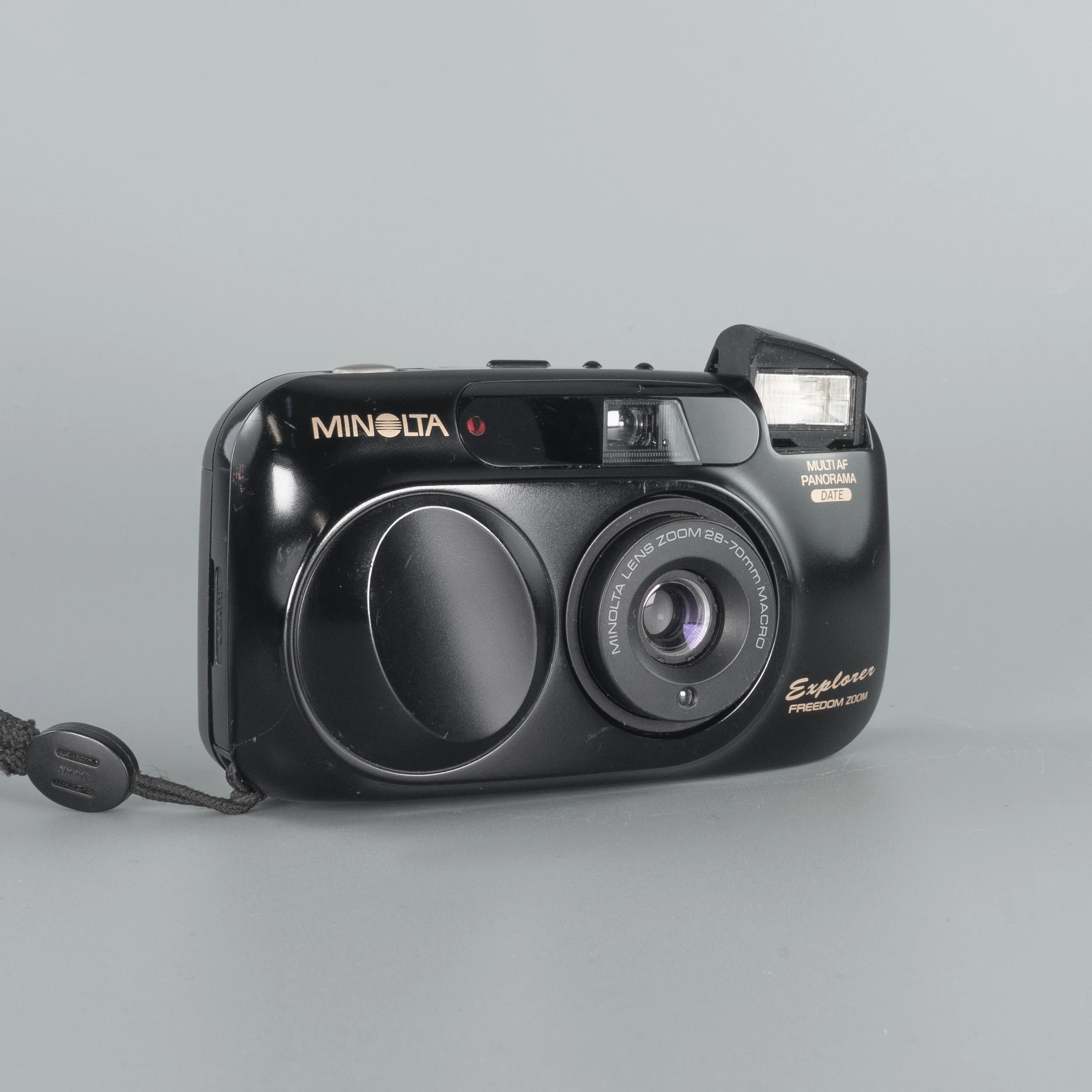 Minolta Riva Zoom 70W 35mm Point and Shoot Film Camera — LensFayre